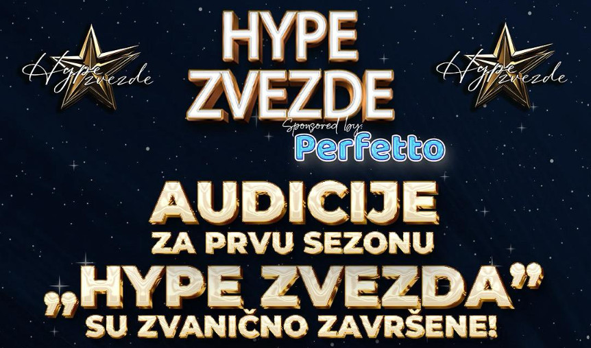 ZAVRŠENE AUDICIJE ZA PRVU SEZONU “HYPE ZVEZDE”: Bobra za 50.000 evra POČINJE u septembru!