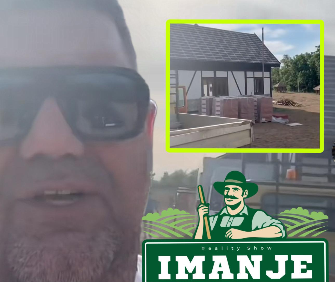 SAŠA MIRKOVIĆ OBIŠAO RADOVE NA “IMANJU”: Nagradio vredne radnike i pokazao kako napreduje gradnja rijalitija kakav do sada nije viđen na našim prostorima!