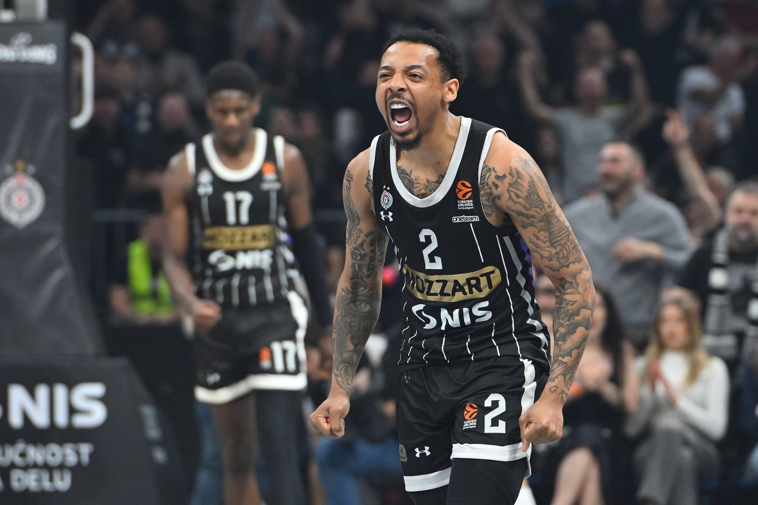 KREĆE PLEJ-OF ABA LIGE! Partizan otvara program u senci ulične tuče