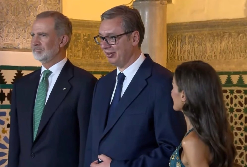 Vučić na gala večeri koju su u čast lidera priredili španski kralj i kraljica