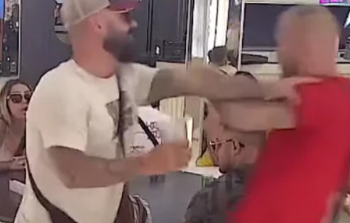 NEVIĐENA TUČA U RIJALITIJU ZBOG ANELI AHMIĆ! Vujović preko stola skočo na Munjeza – obezbeđenje odmah uletelo!