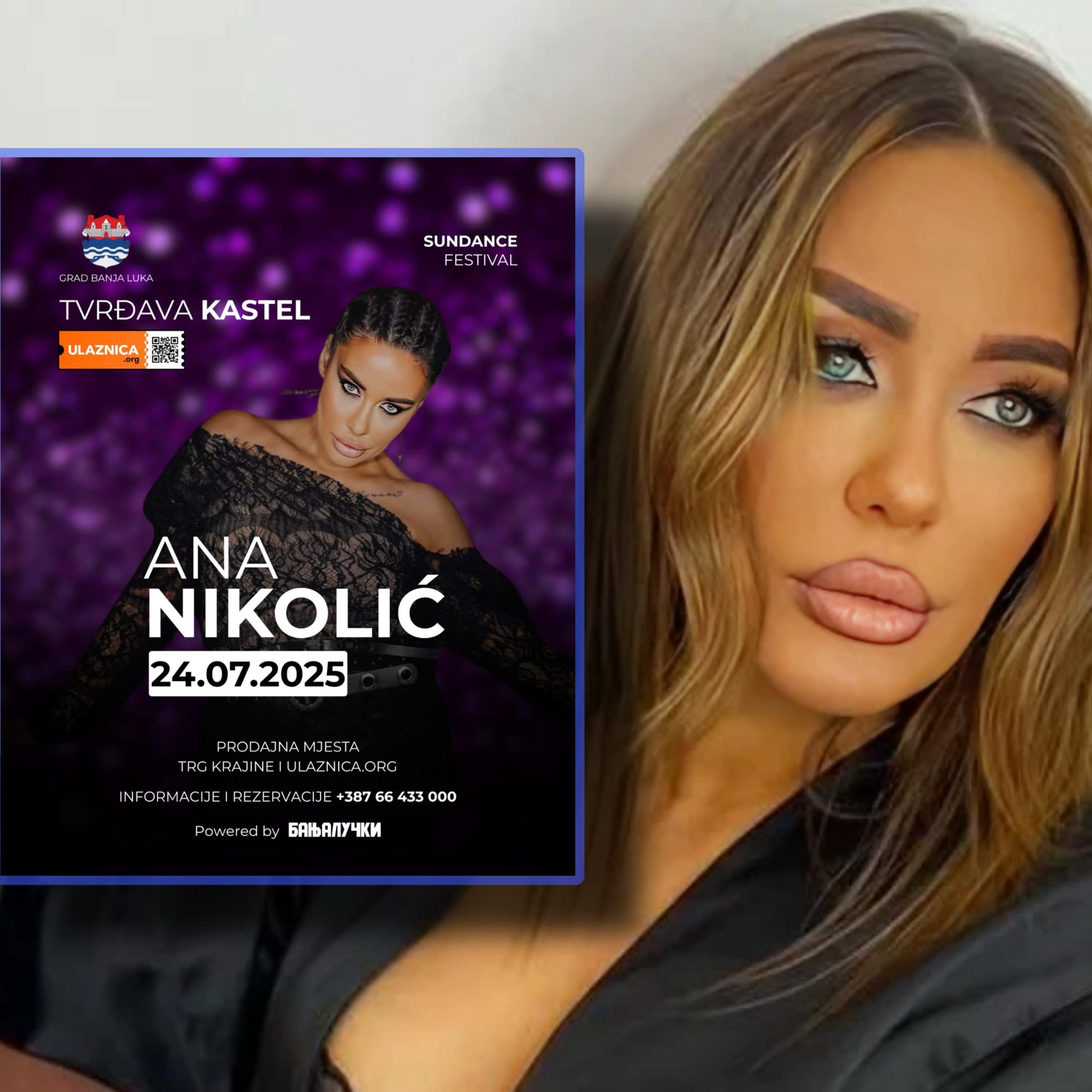 MUZIČKI SPEKTAKL! Koncert Ane Nikolić u Banja Luci koji se ne propušta, ULAZNICE U PRODAJI!