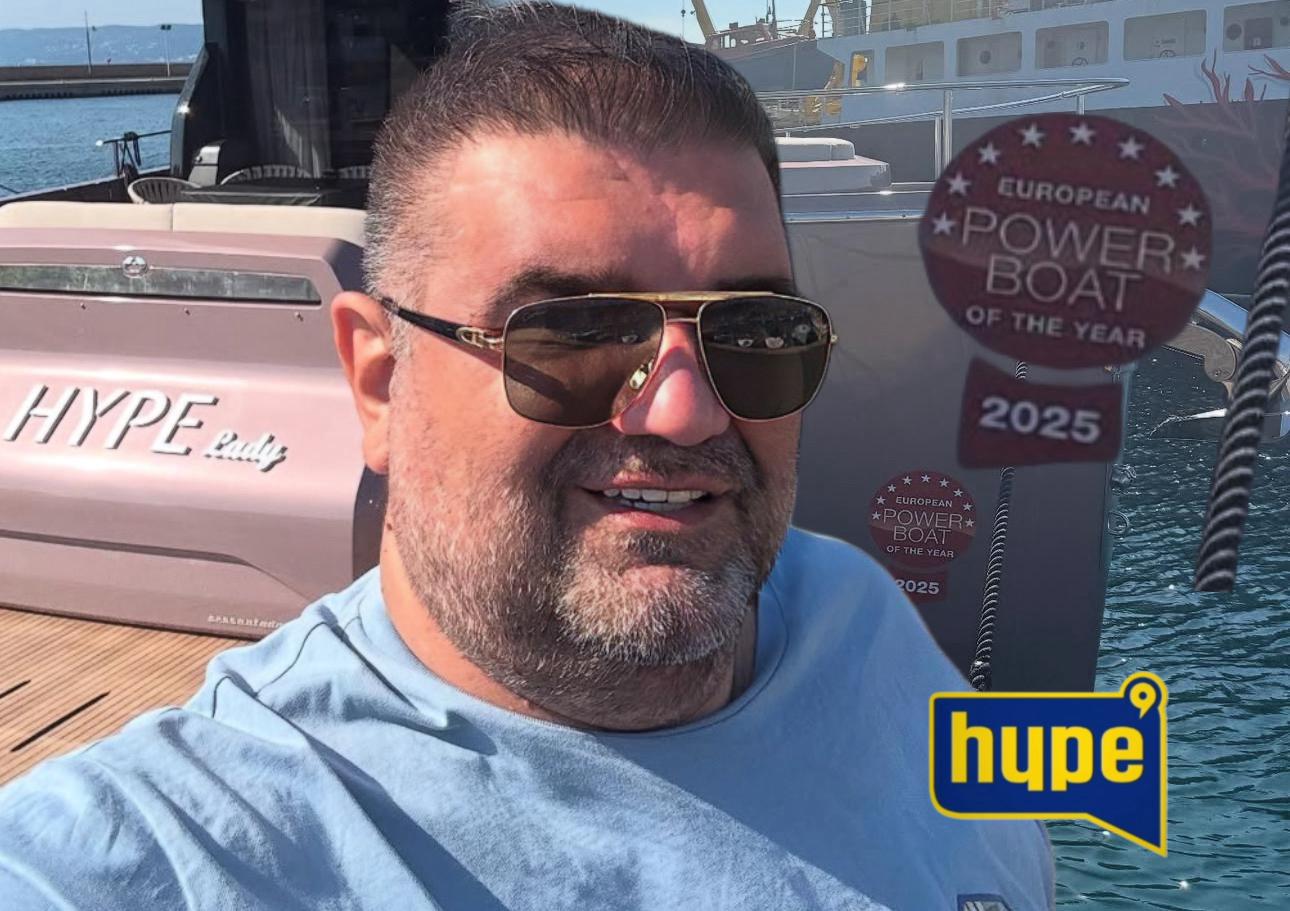 SAŠA MIRKOVIĆ SE OGLASIO ZA POČETAK LETA! Pored broda najavio SPEKTAKULARNU PROGRAMSKU ŠEMU HYPE TV! (Foto)
