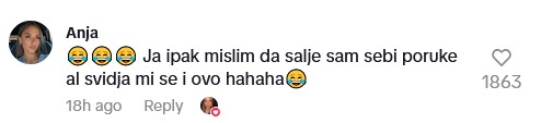 Foto: TT printscreen/diasknnyy/Lidija Anđela Čubra