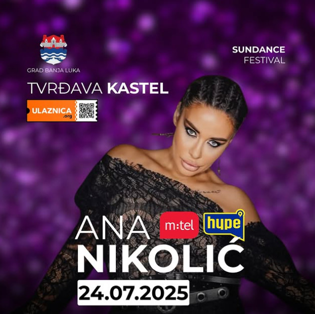 ANA NIKOLIĆ U BANJA LUCI! Prisustvujte SPEKTAKLU 24. JULA! Ovo su informacije o kartama