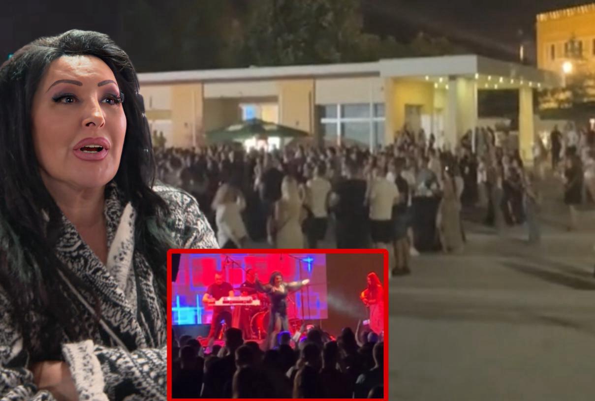 Pravi profesionalac! Dragana Mirković iako je bilo svega 100 – tinak ljudi u publici pevala kao da ih ima 100.000! (VIDEO)