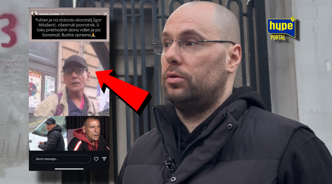 ZVEZDAN SLAVNIĆ UPOZORIO SVE! “Devojke, budite oprezne, NA SLOBODI JE!” (FOTO)