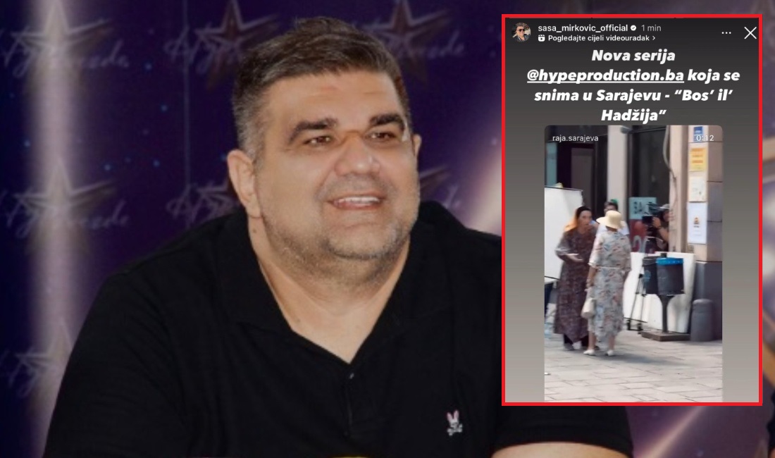 SAŠA MIRKOVIĆ PONOSAN NA NOVU SERIJU! Objavio ekskluzivne snimke sa seta „Bos’ il’ hadžija“ (VIDEO)