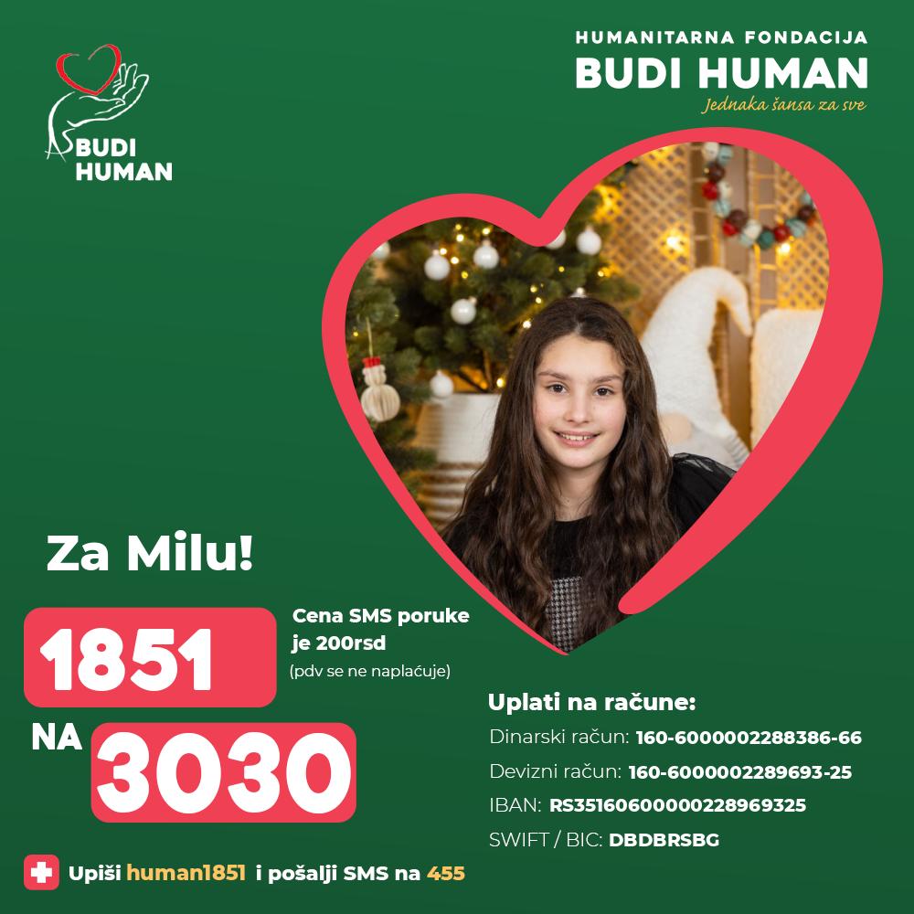 HUMANITARNA AKCIJA ZA MILU GAJIĆ!