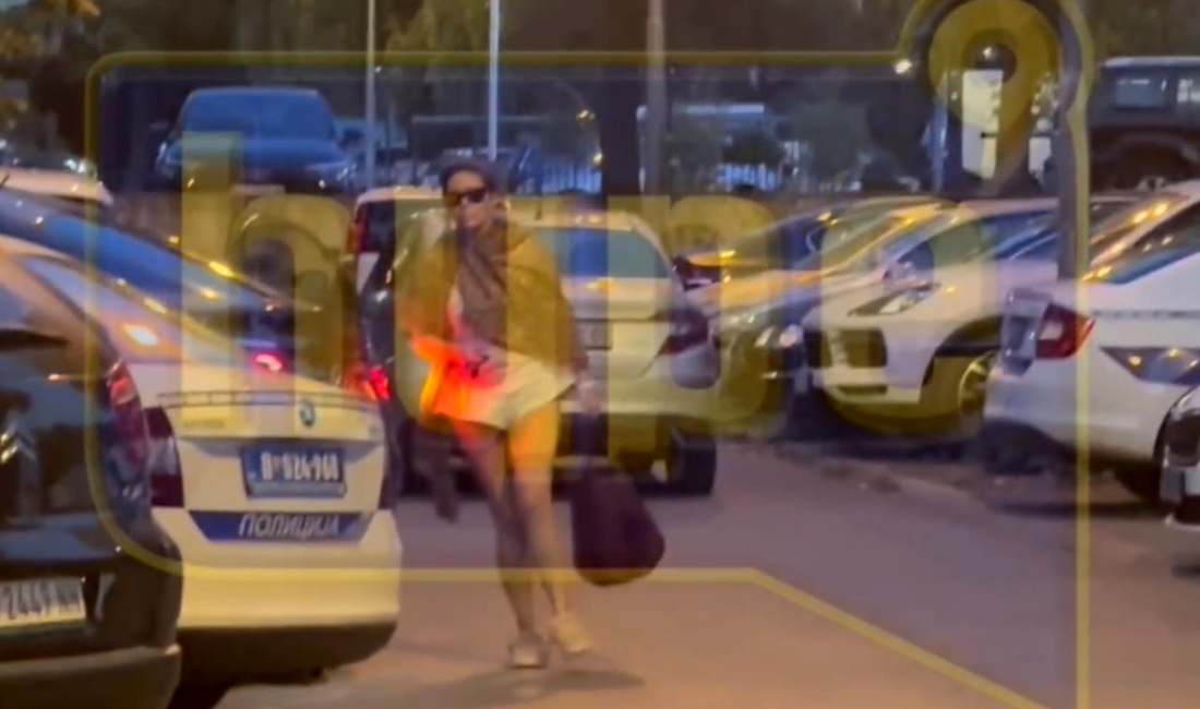MEGAEKSKLUZIVA: EVO KAKO IZGLEDA ANA NIKOLIĆ NAKON PREBIJANJA! Ovo je trenutak izlaska iz policijske stanice