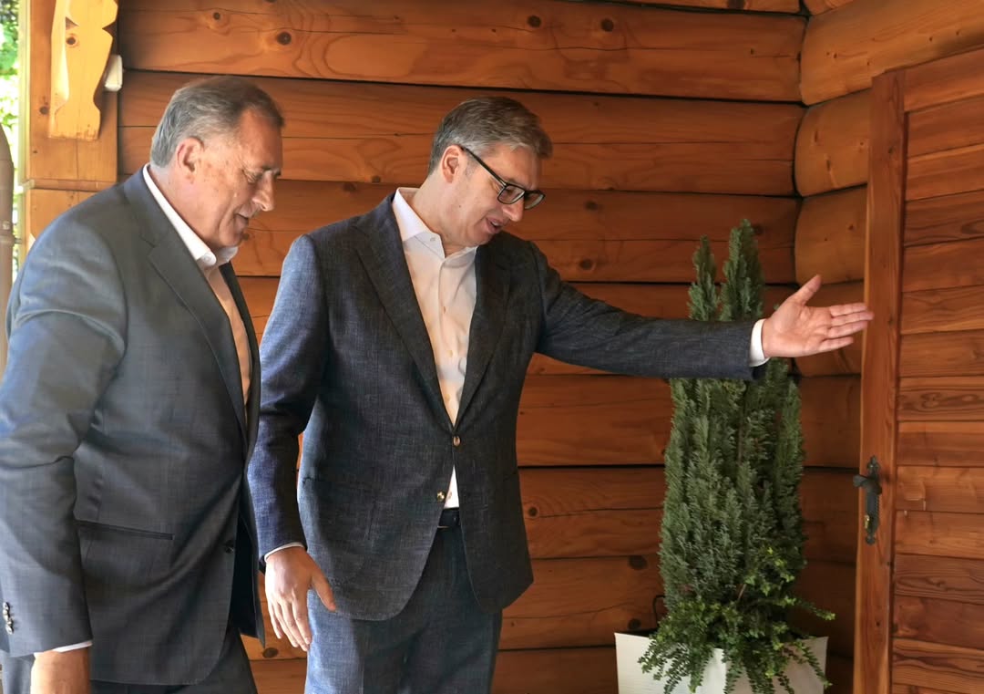 VUČIĆ SE SASTAO SA DODIKOM! Razgovor o unutrašnjim i spoljnim napadima na Srbiju i Srpsku