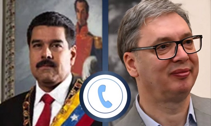 VUČIĆ RAZGOVARAO TELEFONOM SA PREDSEDNIKOM VENECUELE: „Srbija ceni vašu podršku“