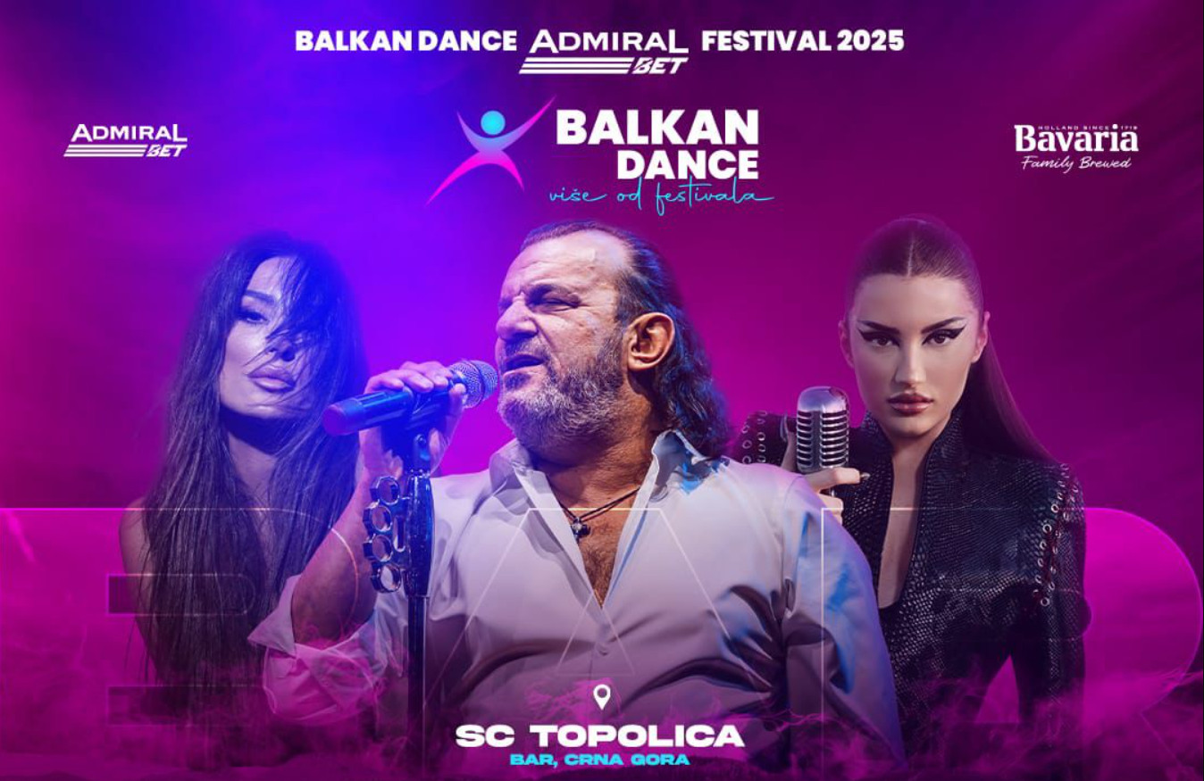 VELIKO IZNENAĐENJE I PREOKRET: Aca Lukas, Senidah i Barbara Bobak predvode Balkan Dance AdmiralBet Festival!