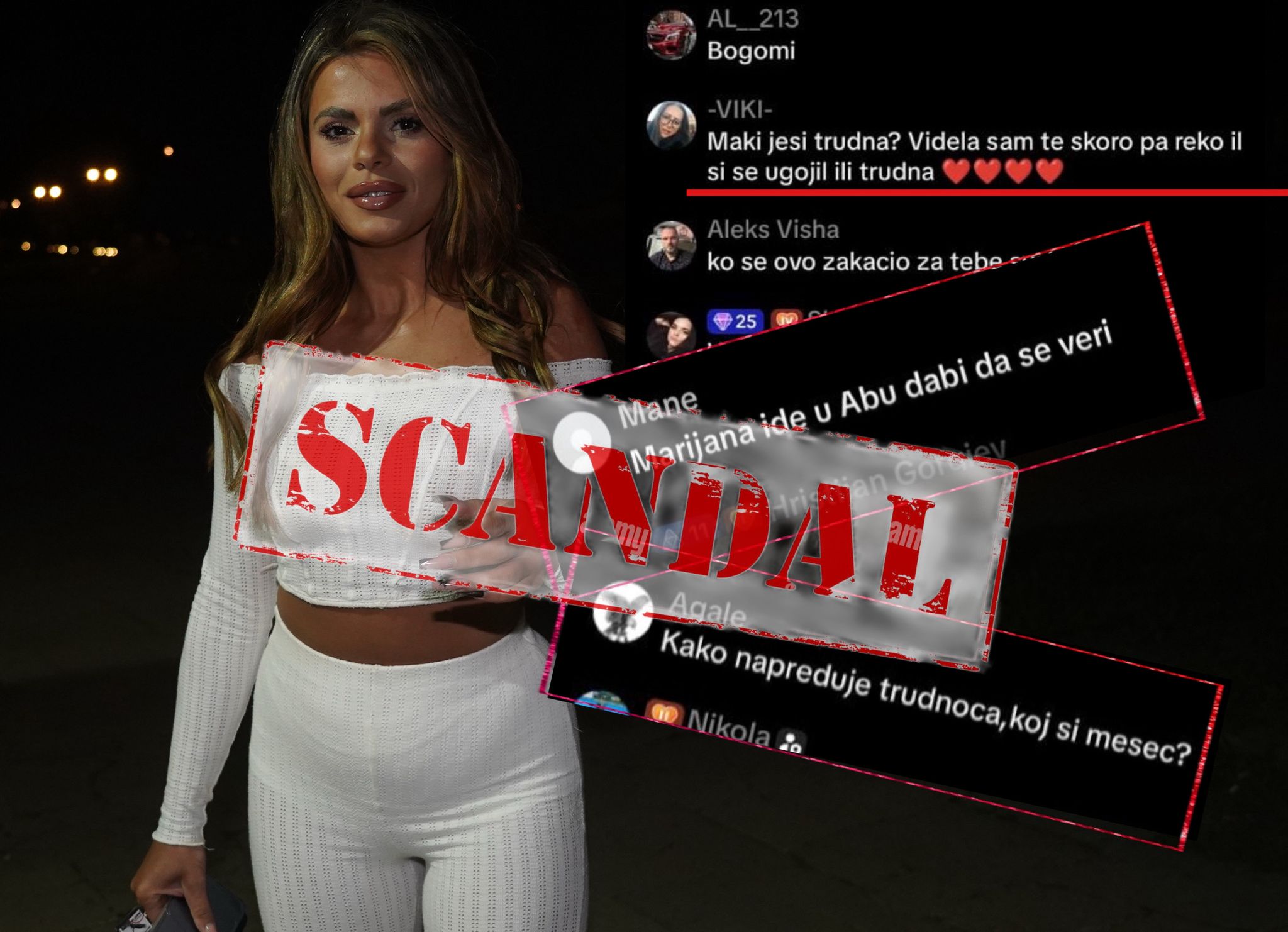 SKANDAL! MARIJANA ZONJIĆ BEŽI IZ SRBIJE? TAJNA VERIDBA u Abu Dabiju: Krije i TRUDNOĆU i dečka? Ili on nju? Njena najbolja drugarica ODALA SVE DETALJE
