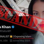Foto: X printscreen/@Fatima_Khatun01/ Fatima Khan