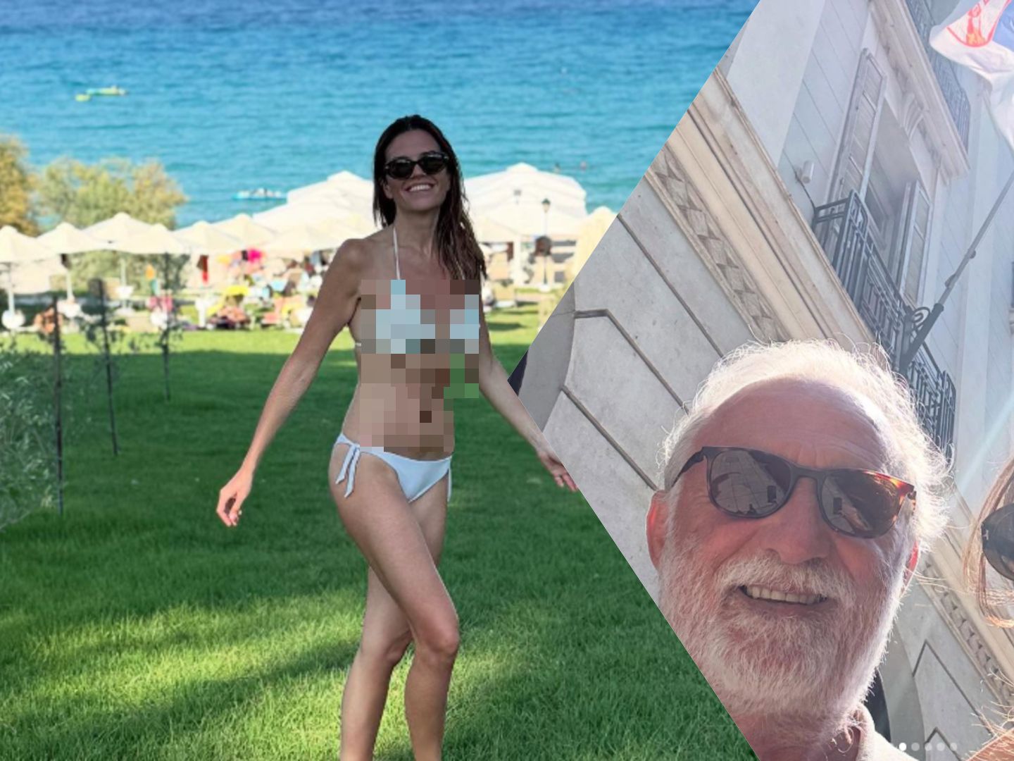 RISTOVSKI U GRČKOJ SA 39 GODINA MLAĐOM PARTNERKOM! Poskidali se, nastao HAOS na plaži! (Foto)