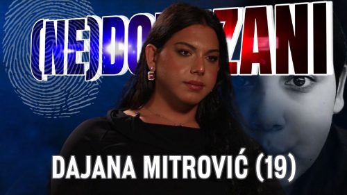 Foto: Hype TV/Nedokazani/Dajana Mitrović