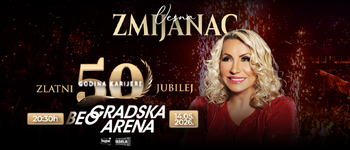 Koncert Vesne Zmijanac! Arena