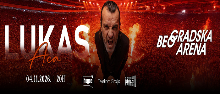 Aca Lukas, koncert Arena