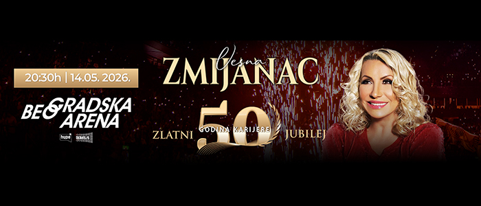 Koncert Vesne Zmijanac! Arena
