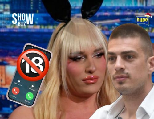 Darija Best, Vujadin Savić foto:Hype tv/ShowBLIZ/ATA images