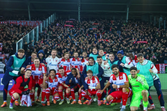 Crvena zvezda Liga Evrope tabela