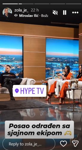 MEGAEKSKLUZIVNO: Lazar Čolić Zola na HYPE TELEVIZIJI: Miljana me je zvala PRE DVA DANA iz rijalitija