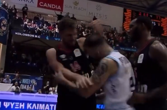 Vezenkov tuča Tajrik povreda Olimpijakos