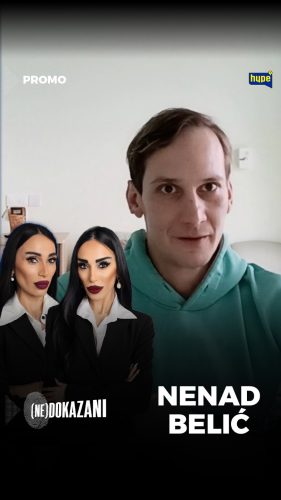 Foto: Hype TV/Nedokazani/Nenad Belić