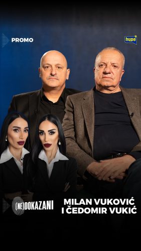 Foto: Hype /Nedokazani/Milan Vuković, Čedomir Vukić