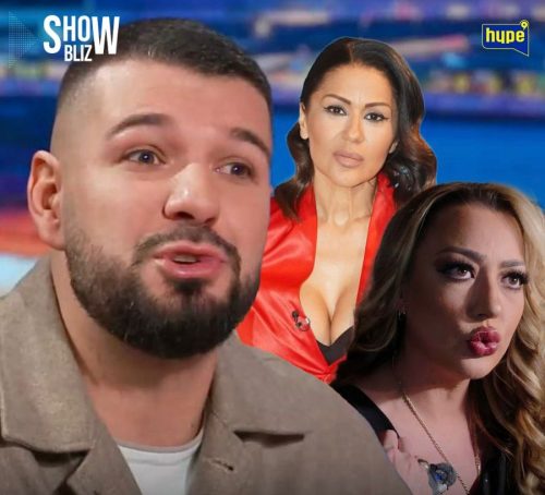 Boris Stjepanović, Sandra Rešić, Mina Kostić foto: ATA images, hype tv/Showbliz