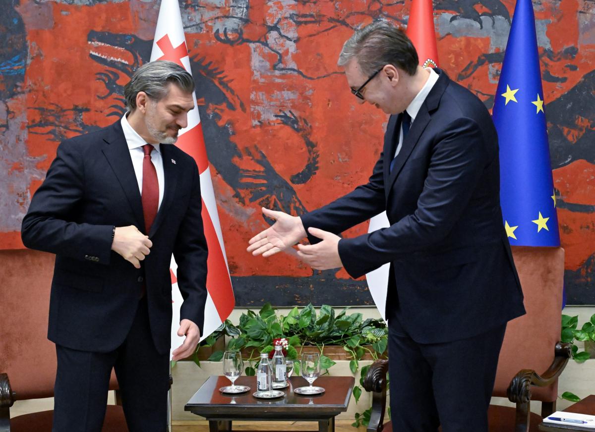 Aleksandar Vučić i predsednik Gruzije