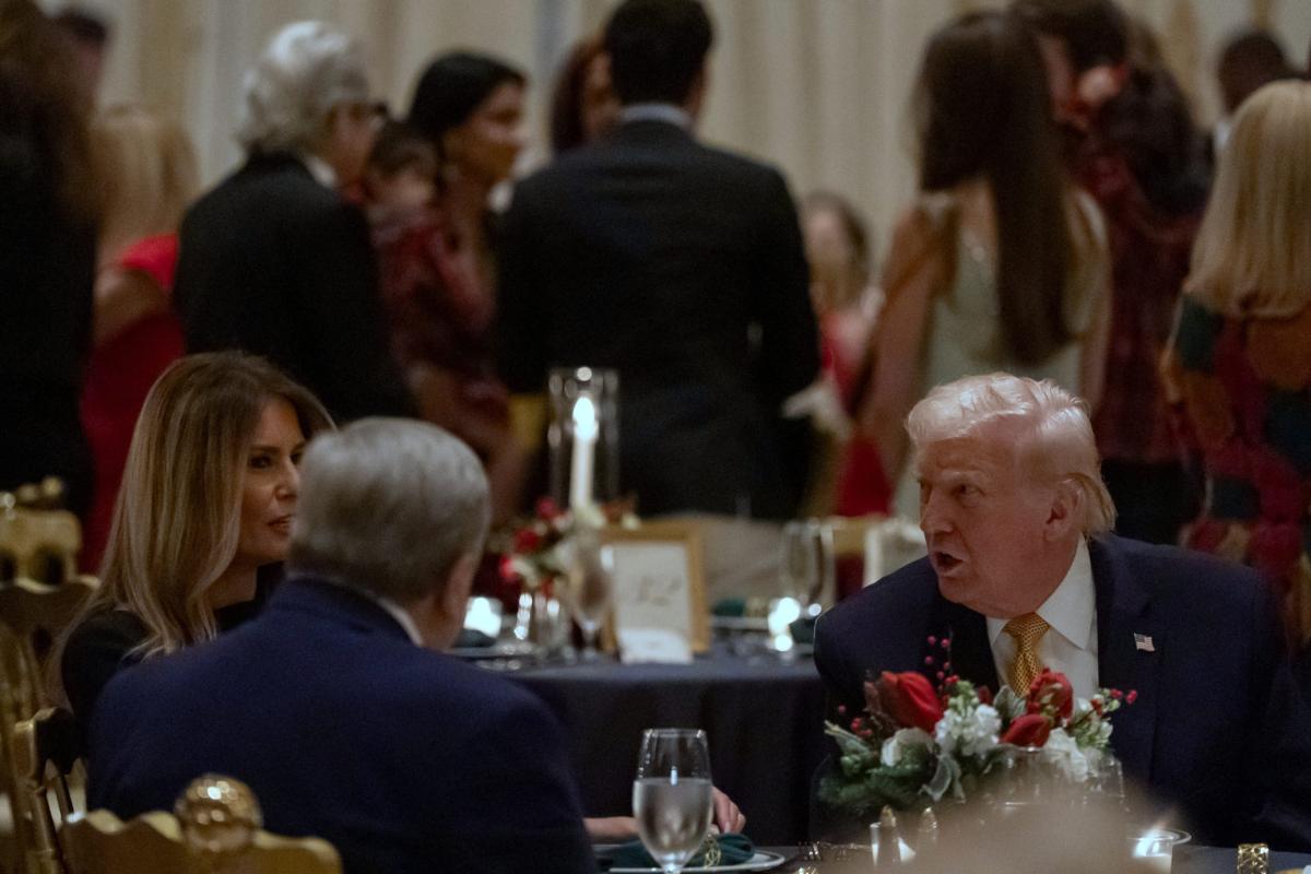 Melanija, Donald Tramp i Viktor Knauf