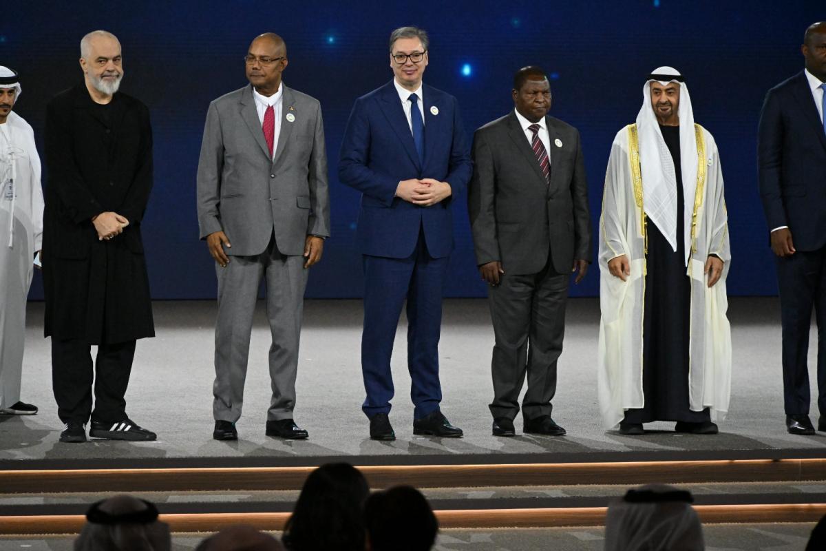 Aleksandar Vučić u Abu Dabiju