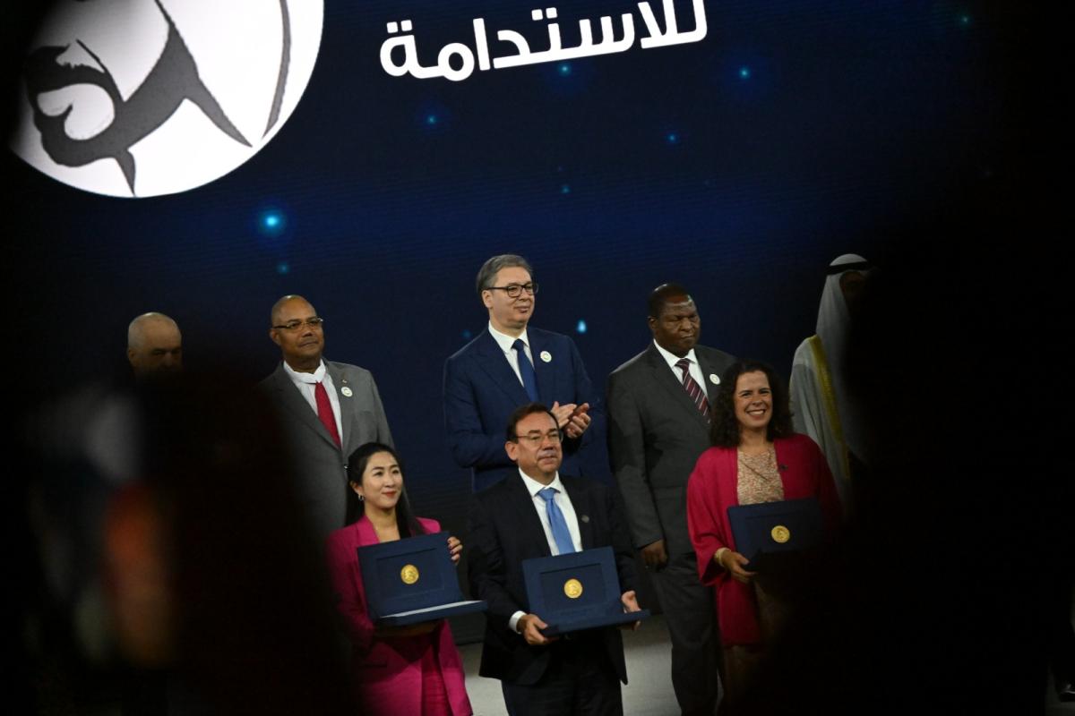 Aleksandar Vučić u Abu Dabiju