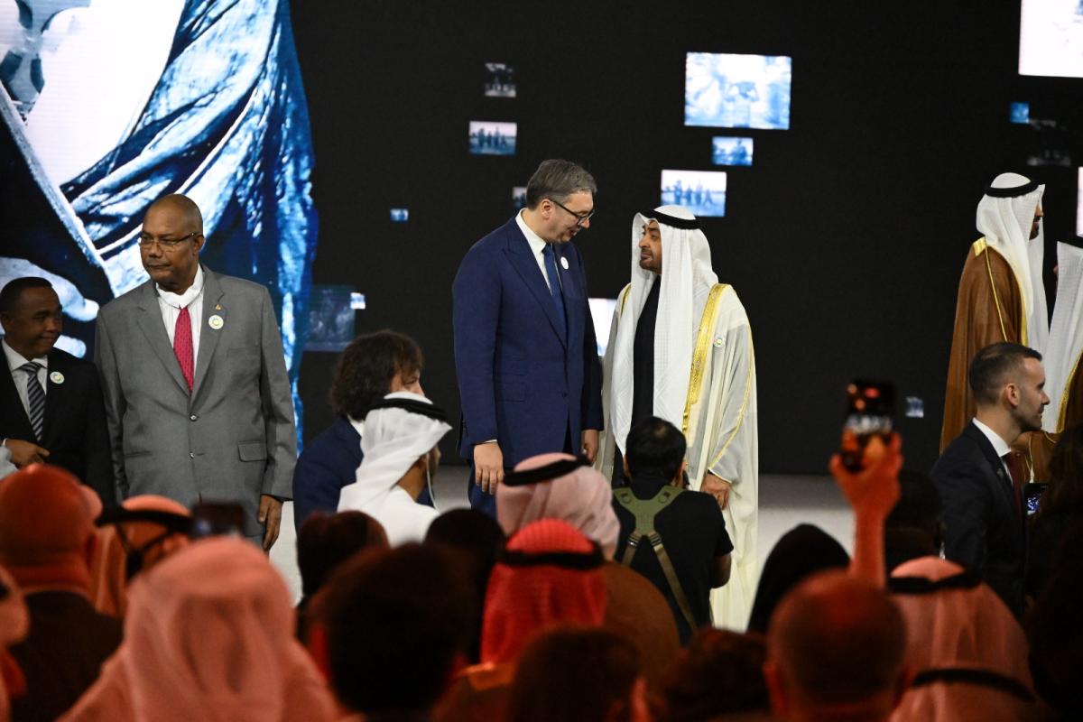 Aleksandar Vučić u Abu Dabiju