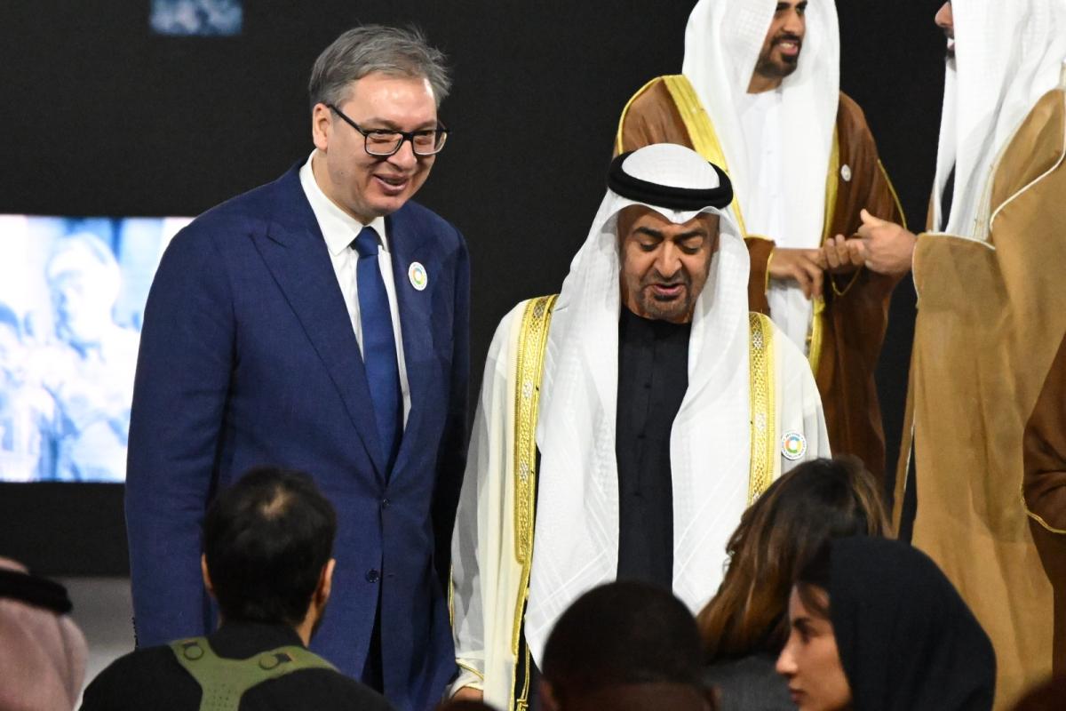 Aleksandar Vučić u Abu Dabiju