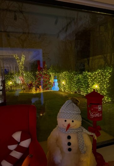 Novogodišnja dekoracija Ane Korać