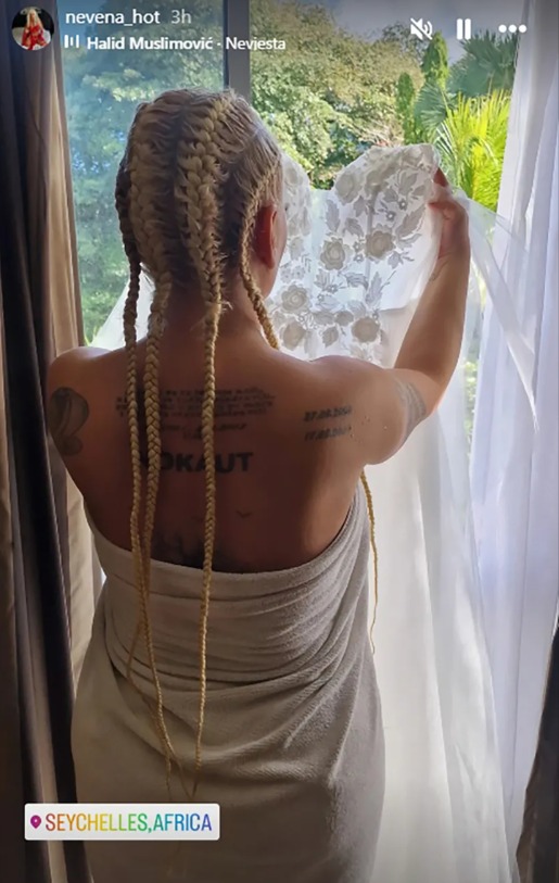 Venčanje Nevene Hot